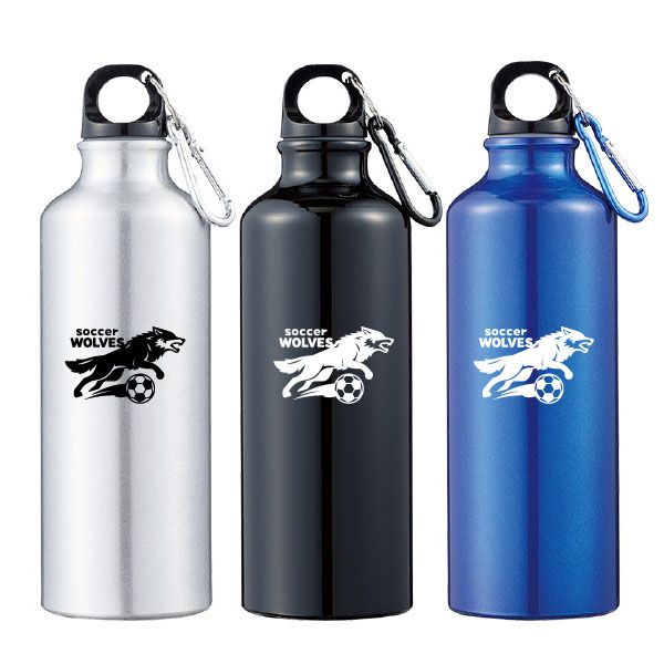 アルミスポーツボトル500(カラビナ付)