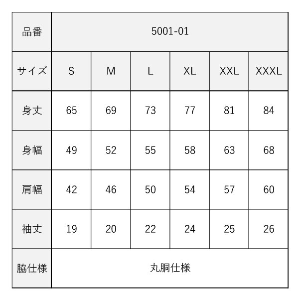 ユナイテッドアスレ　5.6オンス ハイクオリティーTシャツ　5001-01（カラー・特大サイズ）