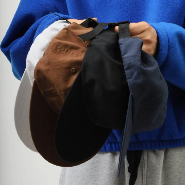 【winner caps別注】Cotton Long Bill Cap Made In USA