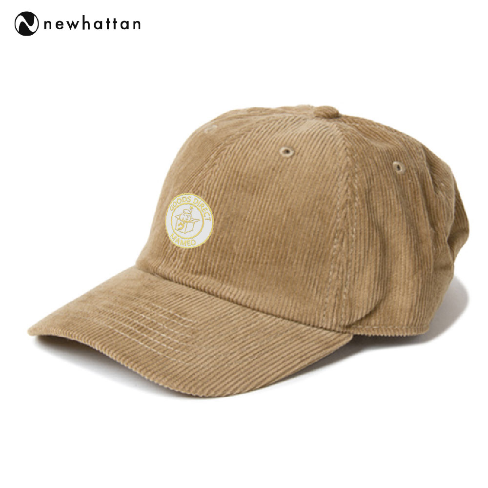新品 ニューハッタンのキャップ コーデュロイのライトピンク - 帽子